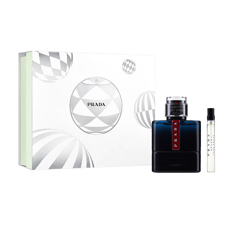 Парфумований набір чоловічий Prada Luna Rossa Ocean Set (туалетна вода, 100 мл + туалетна вода, 10 мл)